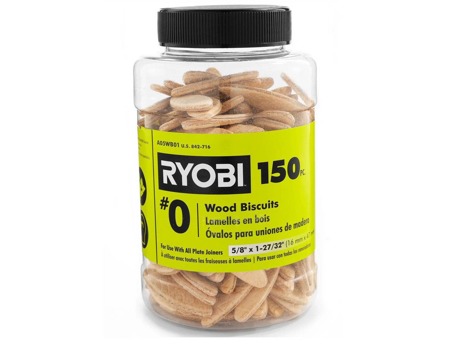 #0 Wood Biscuits (150 PC.) image
