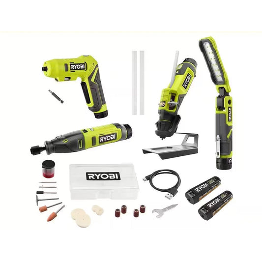 USB LITHIUM 4-Tool Combo Kit RYOBI Tools