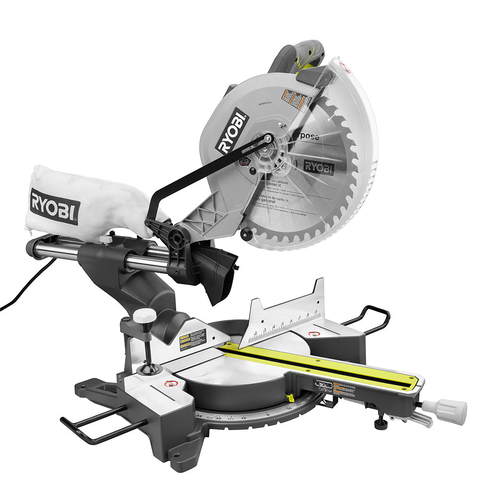 Ryobi 12" Sliding Compound Miter saw with LED RYOBI Tools