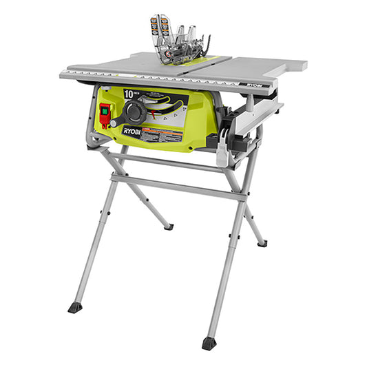 10" table saw with folding stand RYOBI Tools