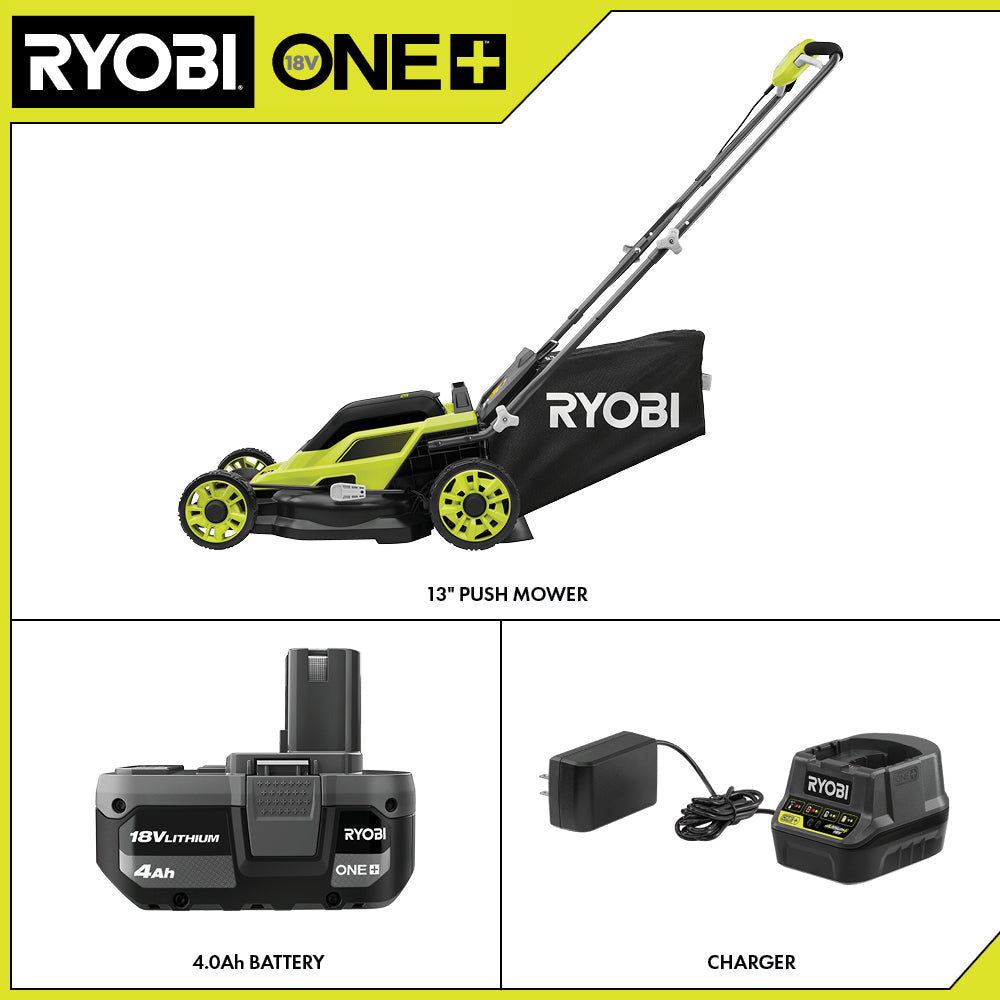 18V ONE+ 13" PUSH MOWER KIT Image 2