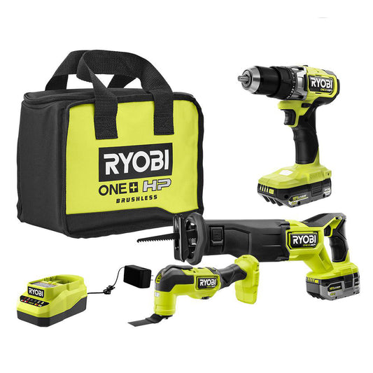ONE+ HP BL 3-TOOL COMBO KIT RYOBI Tools