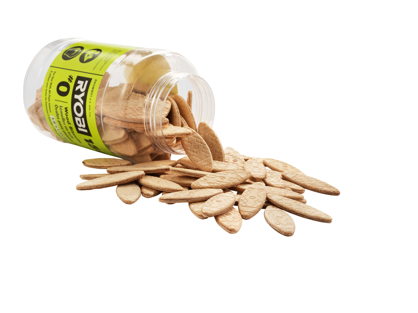 #0 Wood Biscuits (150 PC.) Image 2