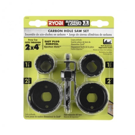 1.18" Carbon Hole Saw Set (5 PC.) Image 2