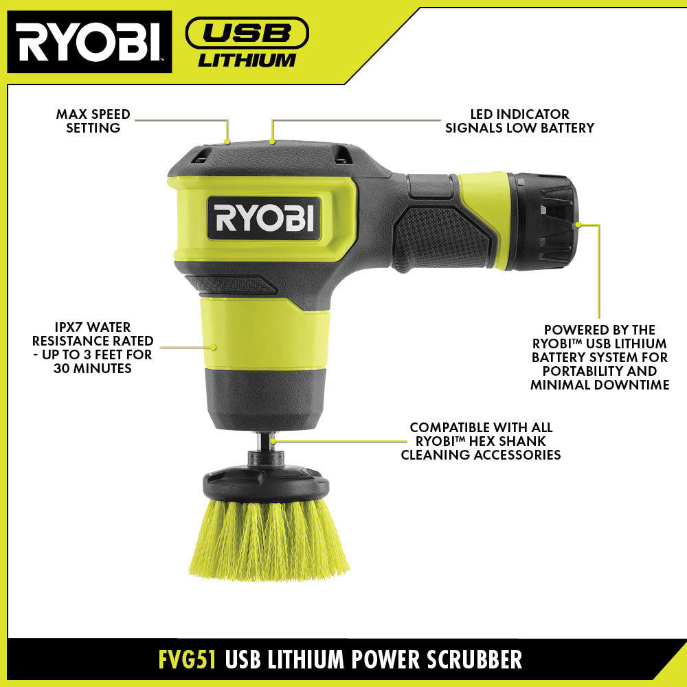 USB LITHIUM POWER SCRUBBER KIT Image 4