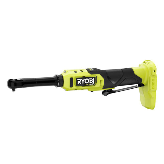 18V ONE+ HP BRUSHLESS 1/4" EXTENDED REACH RATCHET RYOBI Tools