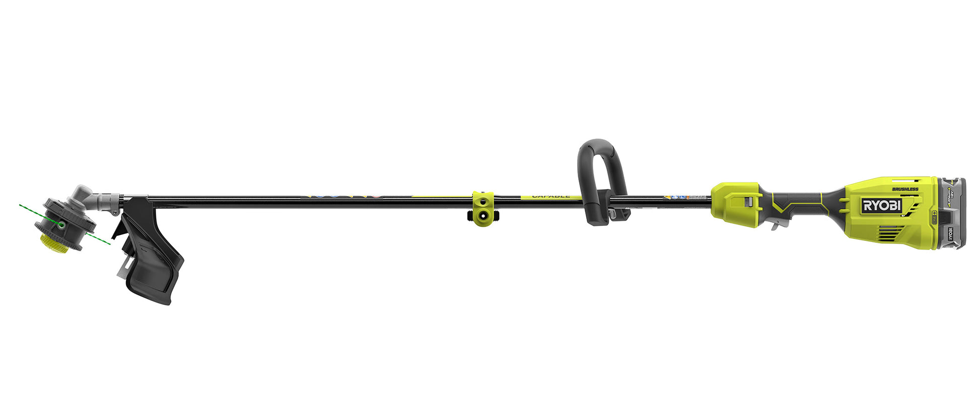 18V ONE+ Brushless Attachment Capable String Trimmer Kit Image 3