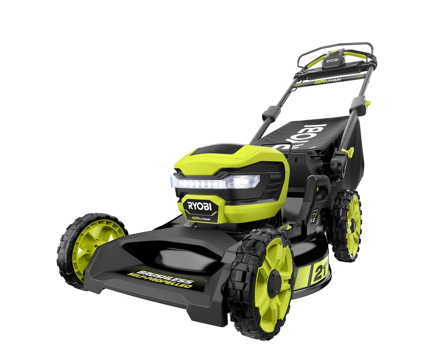 40V 21" BRUSHLESS Self-Propelled Mower with 7.5AH Battery & Charger image