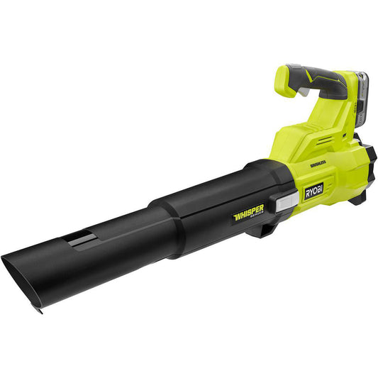 18V ONE+ BRUSHLESS 410 CFM Whisper Series Blower Kit RYOBI Tools