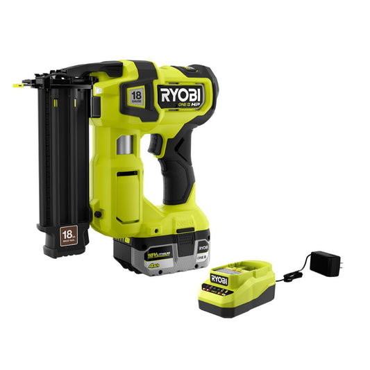 18V ONE+ HP BRUSHLESS AIRSTRIKE 18GA BRAD NAILER KIT RYOBI Tools