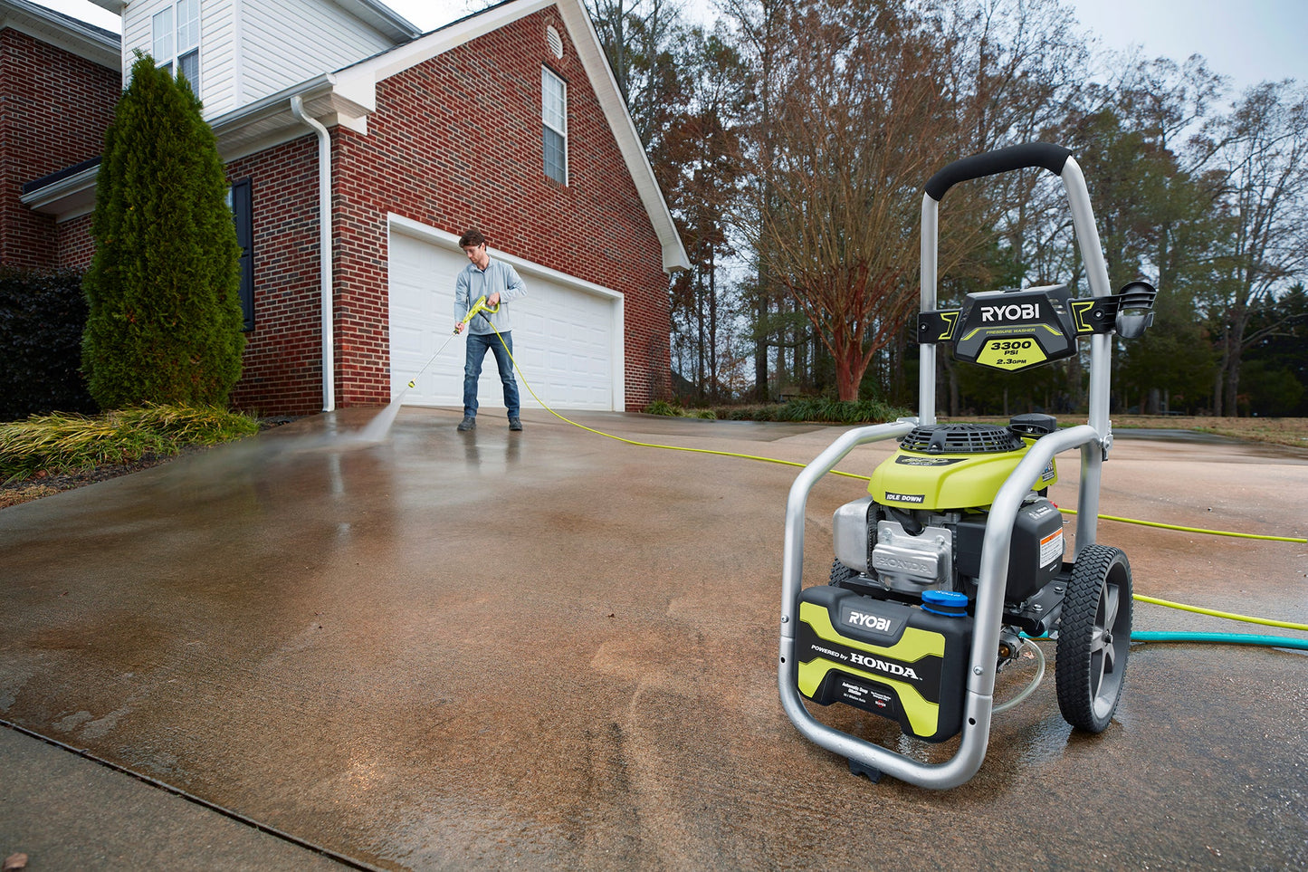 3300 PSI HONDA Gas Pressure Washer Image 4