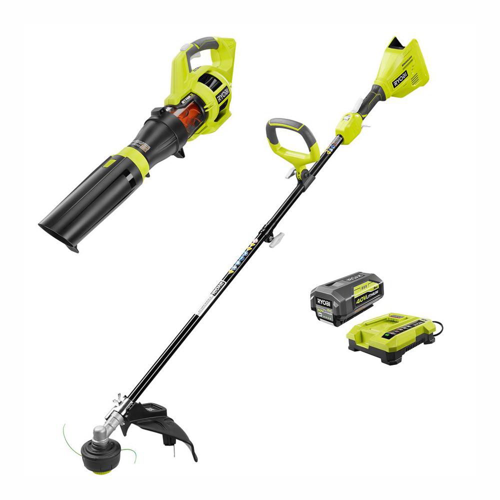 Brushless Blower and trimmer kit with 3Ah battery