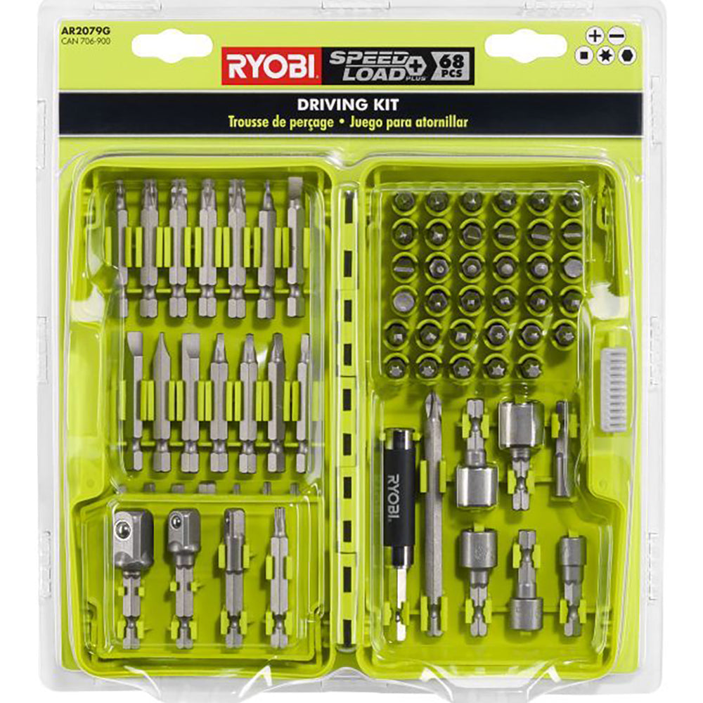 68 PC. Speed Load+ Driving Kit RYOBI Tools