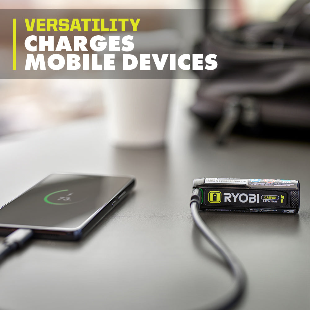 USB LITHIUM 2AH LITHIUM RECHARGEABLE BATTERY Image 3