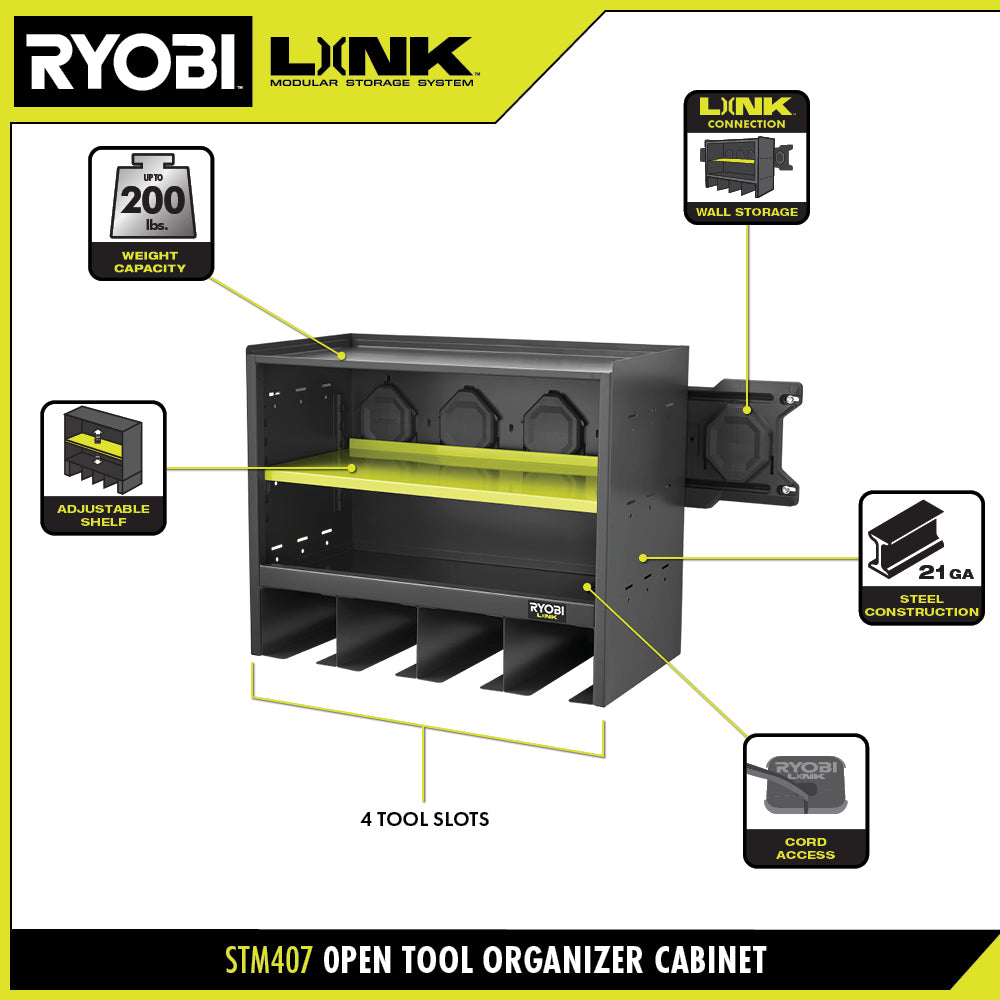 OPEN TOOL ORGANIZER CABINET Image 3