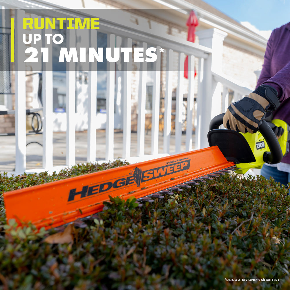 18V ONE+ 22" HEDGE TRIMMER KIT Image 5