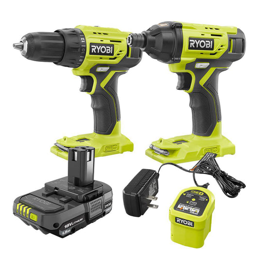 ONE+ BR 2-TOOL/1 BATTERY COMBO KIT RYOBI Tools