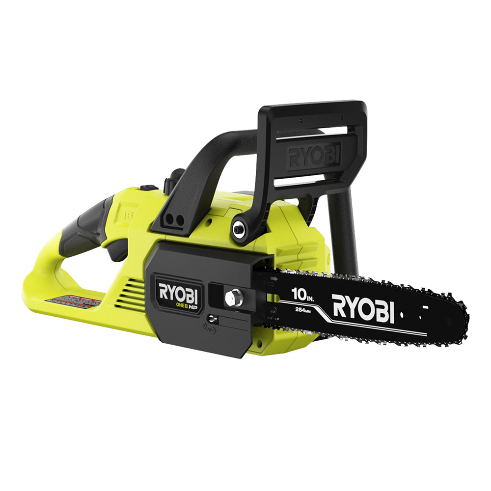 18V ONE+ HP Brushless 10" Chainsaw with 4Ah Battery and Charger RYOBI Tools