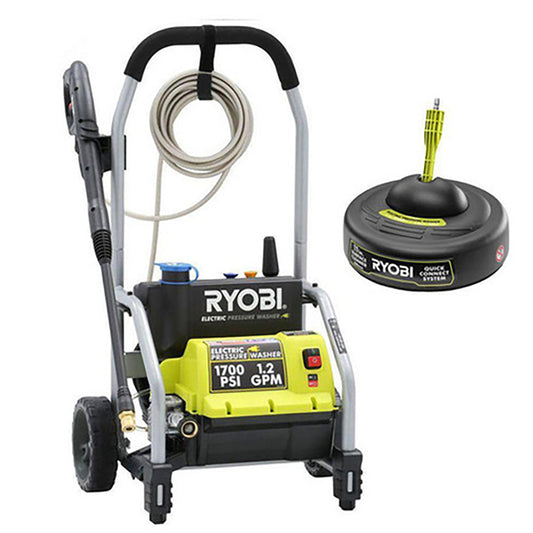 1700 PSI  Electric Pressure Washer with Surface Cleaner RYOBI Tools