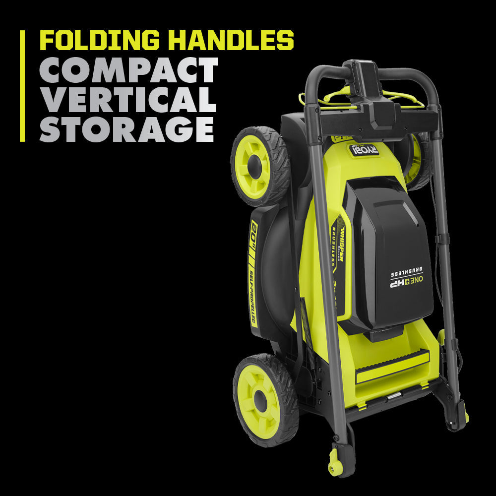 18V ONE+ HP BRUSHLESS 20" SELF-PROPELLED MULTI-BLADE MOWER KIT Image 11