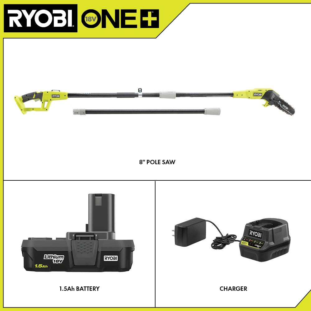 18V ONE+ 8" POLE SAW KIT Image 2