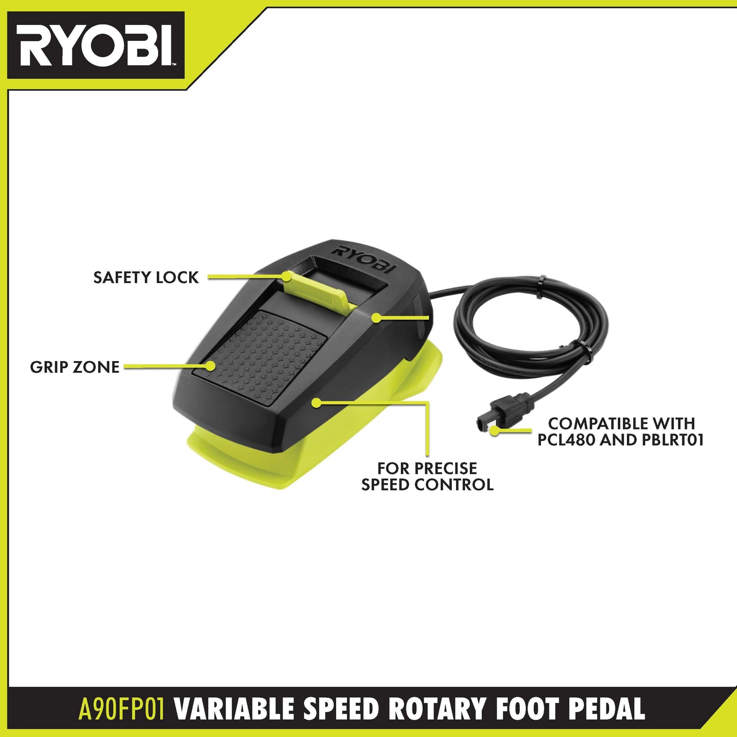 VARIABLE SPEED ROTARY FOOT PEDAL Image 3