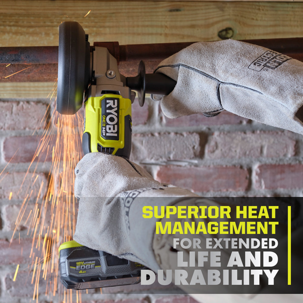 18V ONE+ HP BRUSHLESS 4-1/2" ANGLE GRINDER/CUT-OFF TOOL KIT Image 4