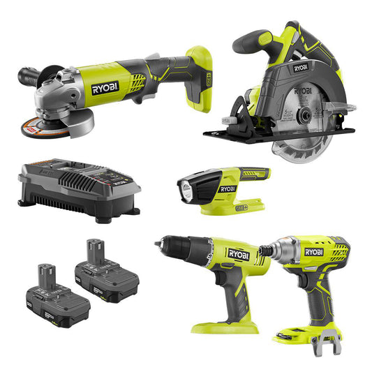ONE+ BR 5-TOOL COMBO KIT RYOBI Tools