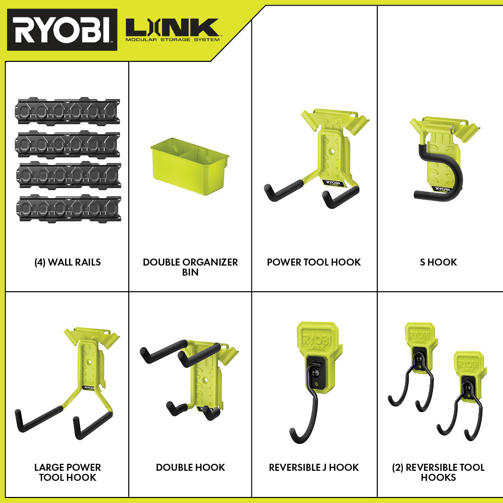 12 PC. LINK WALL STORAGE KIT  Image 2