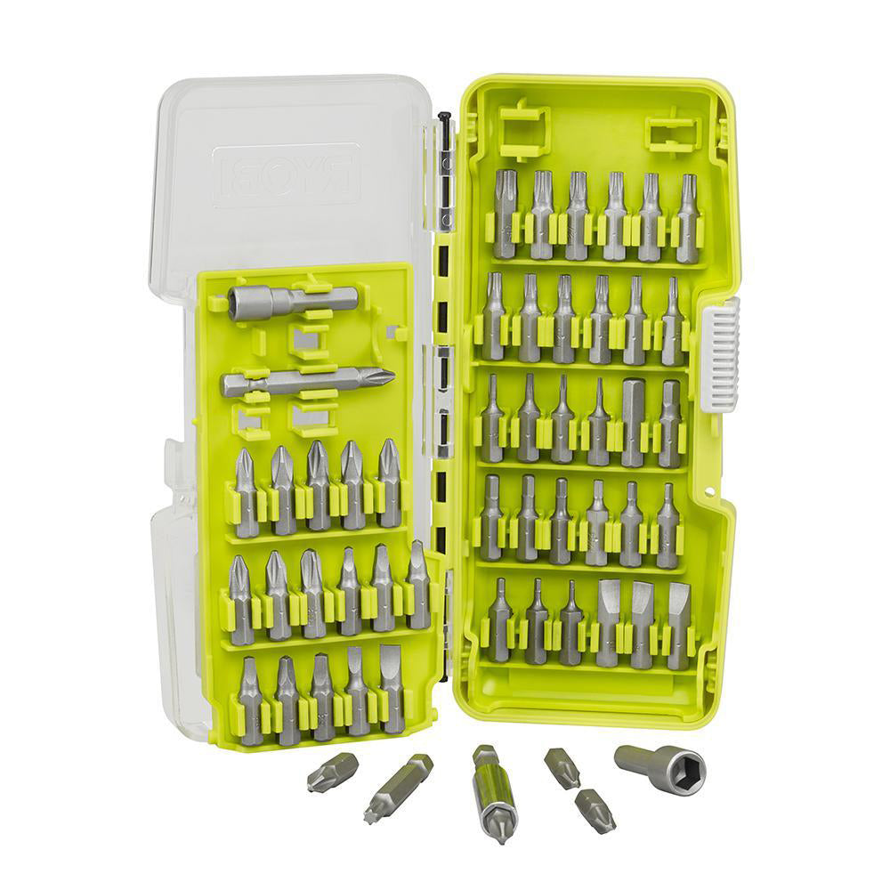 Steel Driving Bit Set (55-Piece) RYOBI Tools