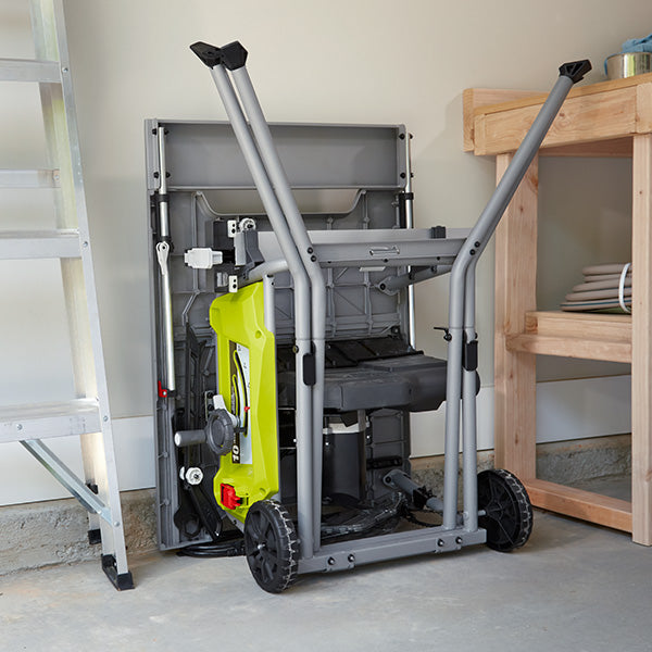 10" Expanded Capacity Table Saw with Rolling Stand Image 4