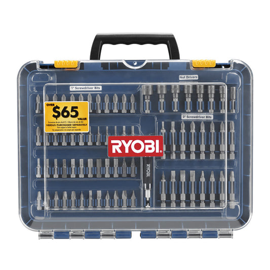 125 PC. Drilling and Driving Accessory Kits RYOBI Tools