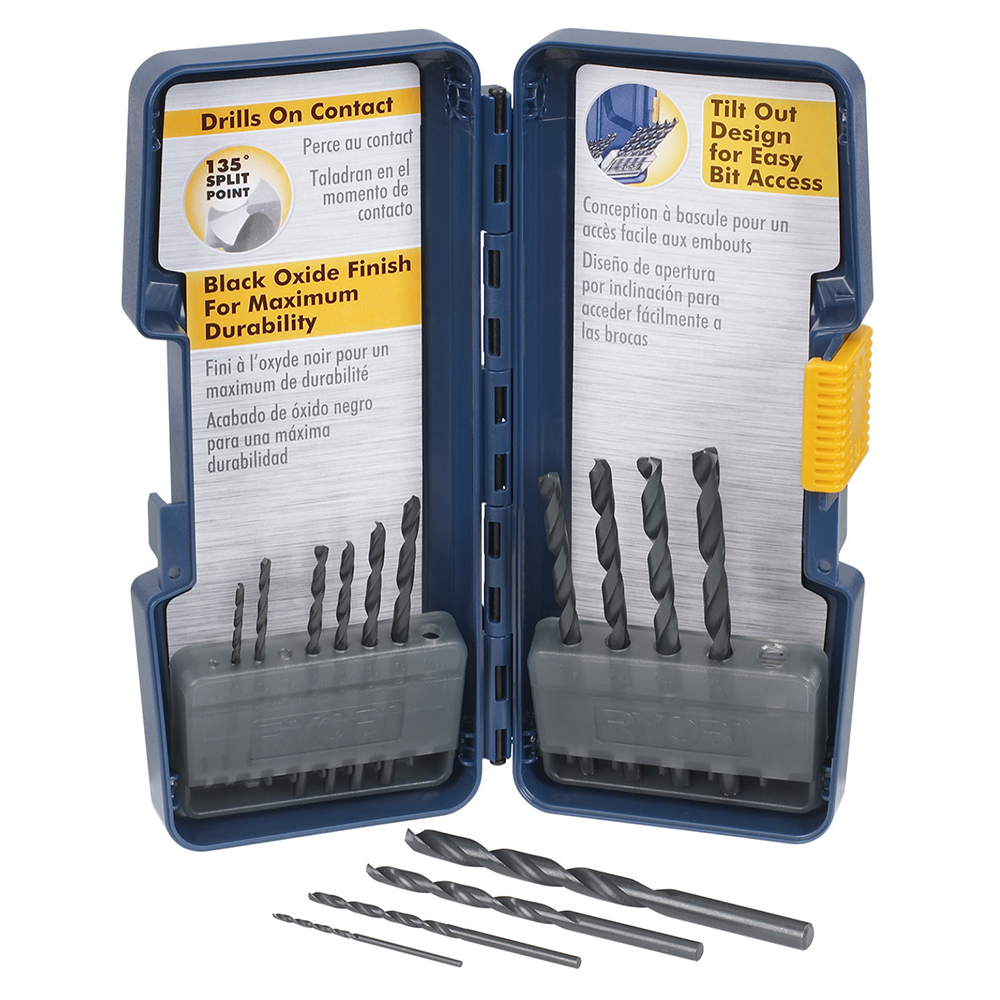 14 PC. Black Oxide Drill Bit Set Image 2
