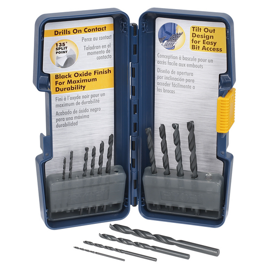 14 PC. Black Oxide Drill Bit Set Image 2
