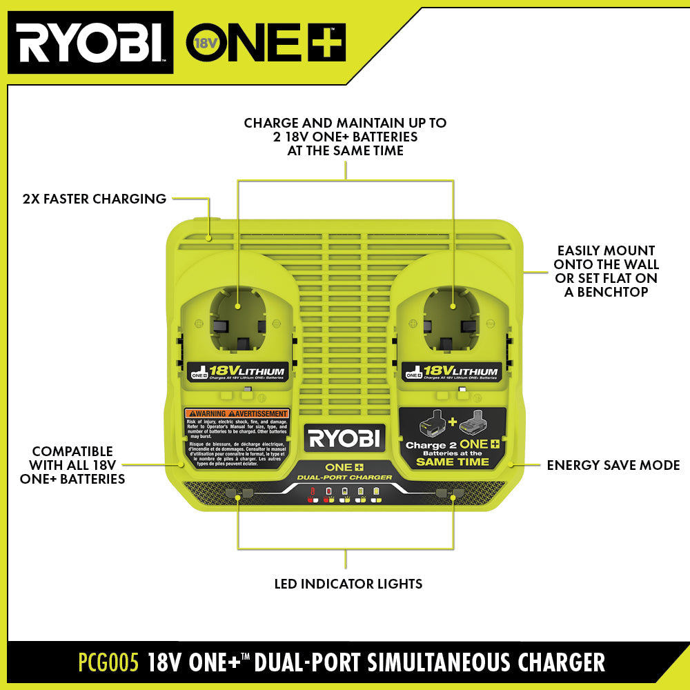 18V ONE+ 1.5AH LITHIUM STARTER KIT Image 3