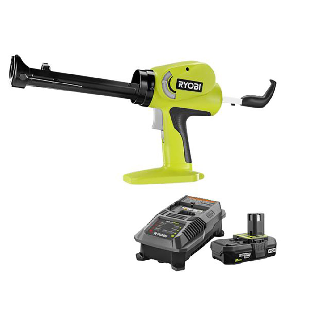 18V ONE+ Power Caulk & Adhesive Gun Stater Kit RYOBI Tools