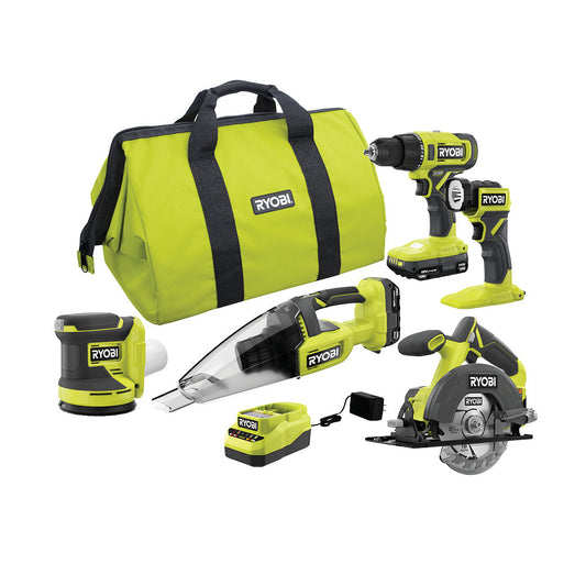 18V ONE+ 5-Tool Combo Kit RYOBI Tools