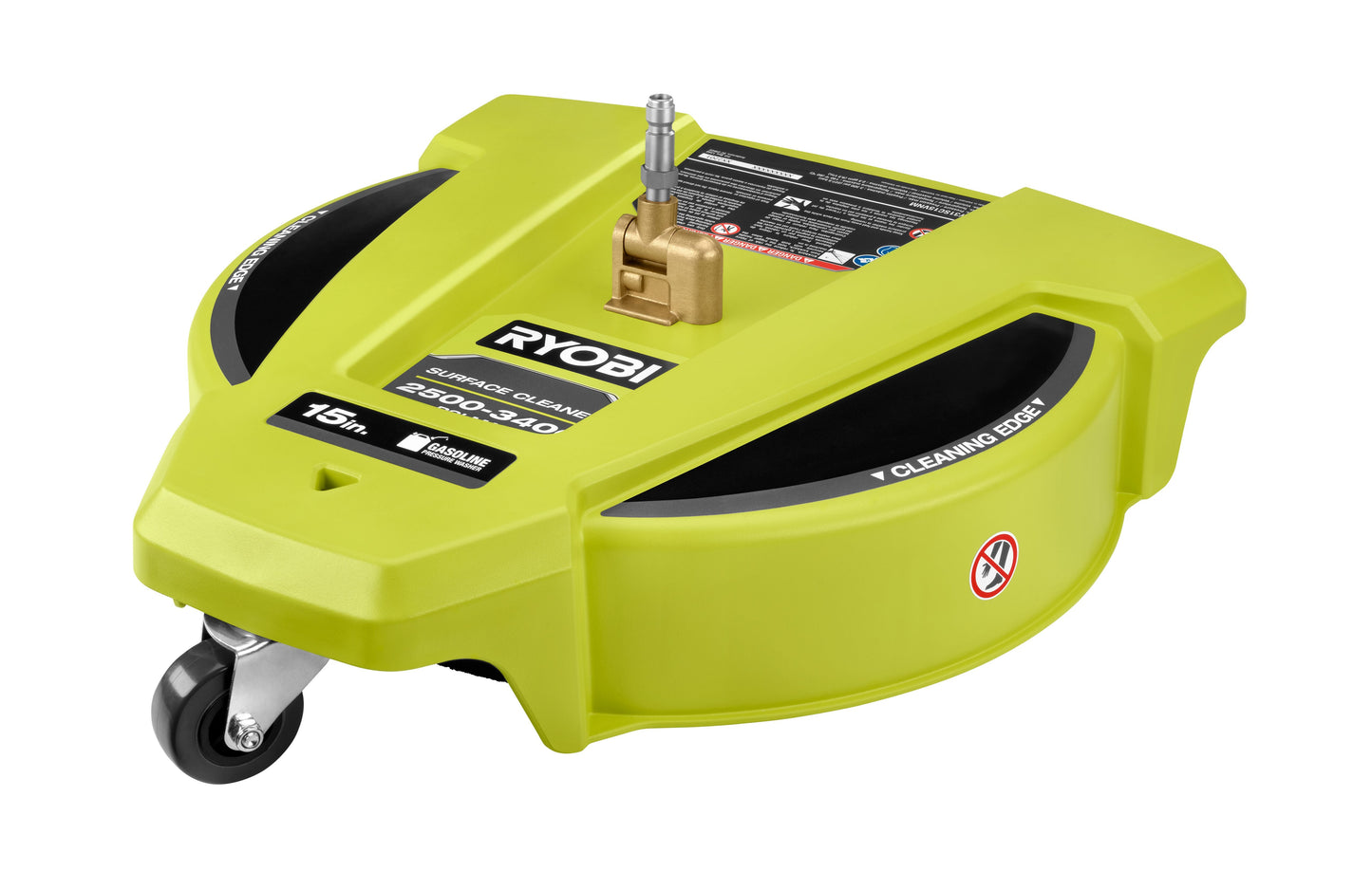 15" 3400 PSI GAS PRESSURE WASHER SURFACE CLEANER image