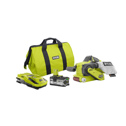 ONE+ BL BELT SANDER KIT W/BAG RYOBI Tools