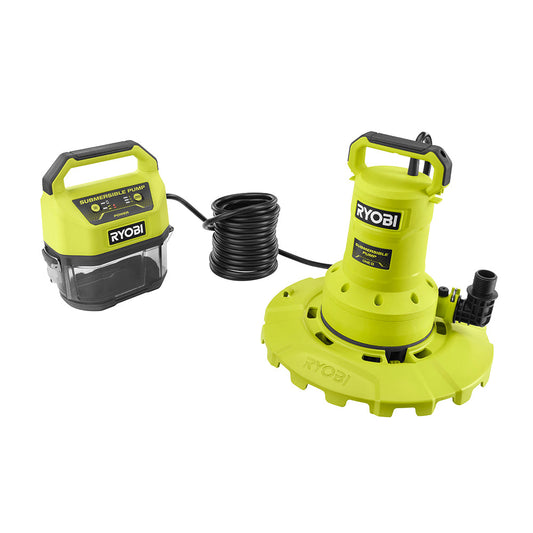 18V ONE+ 20 GPM SUBMERSIBLE WATER TRANSFER PUMP RYOBI Tools