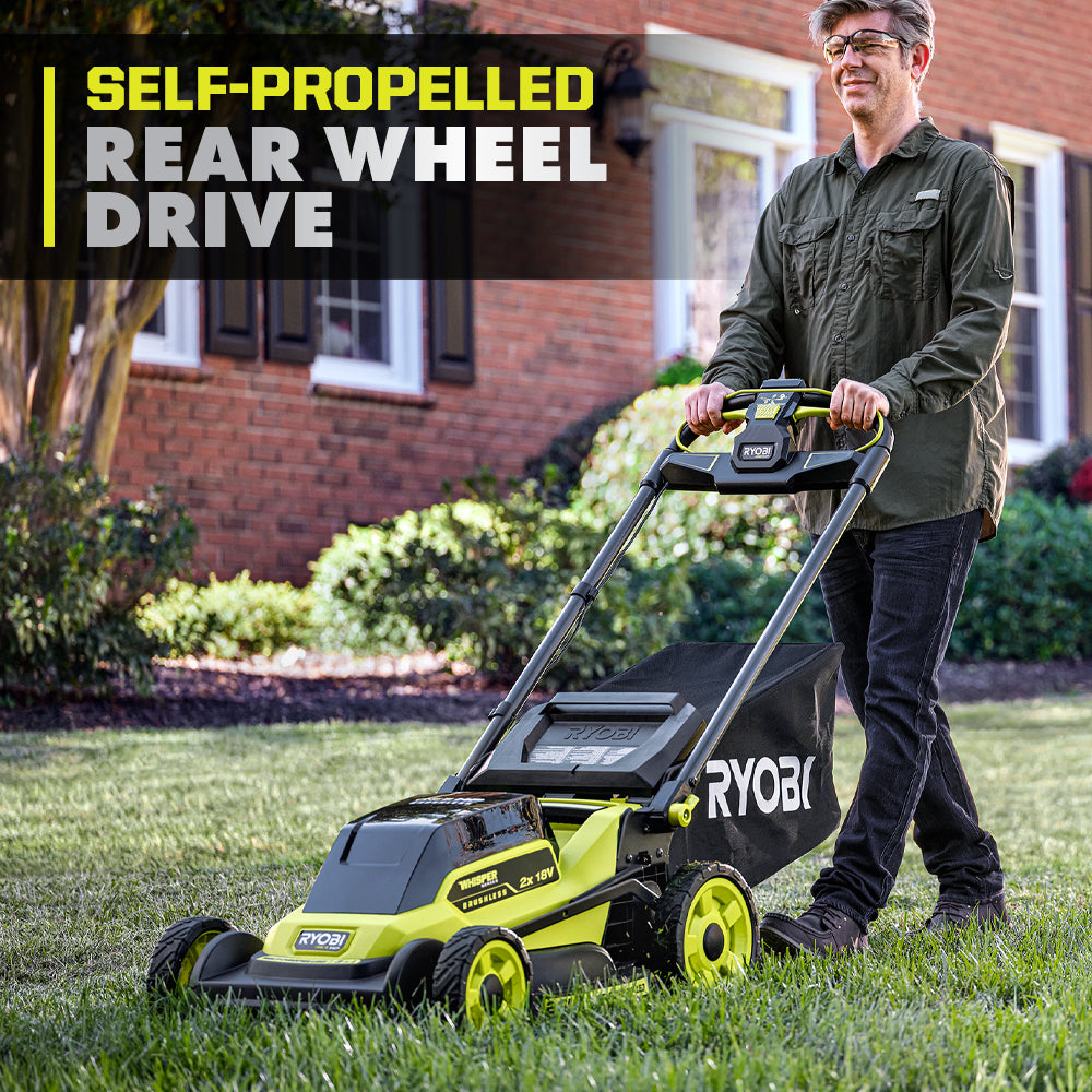 18V ONE+ HP BRUSHLESS 20" SELF-PROPELLED MULTI-BLADE MOWER KIT Image 7