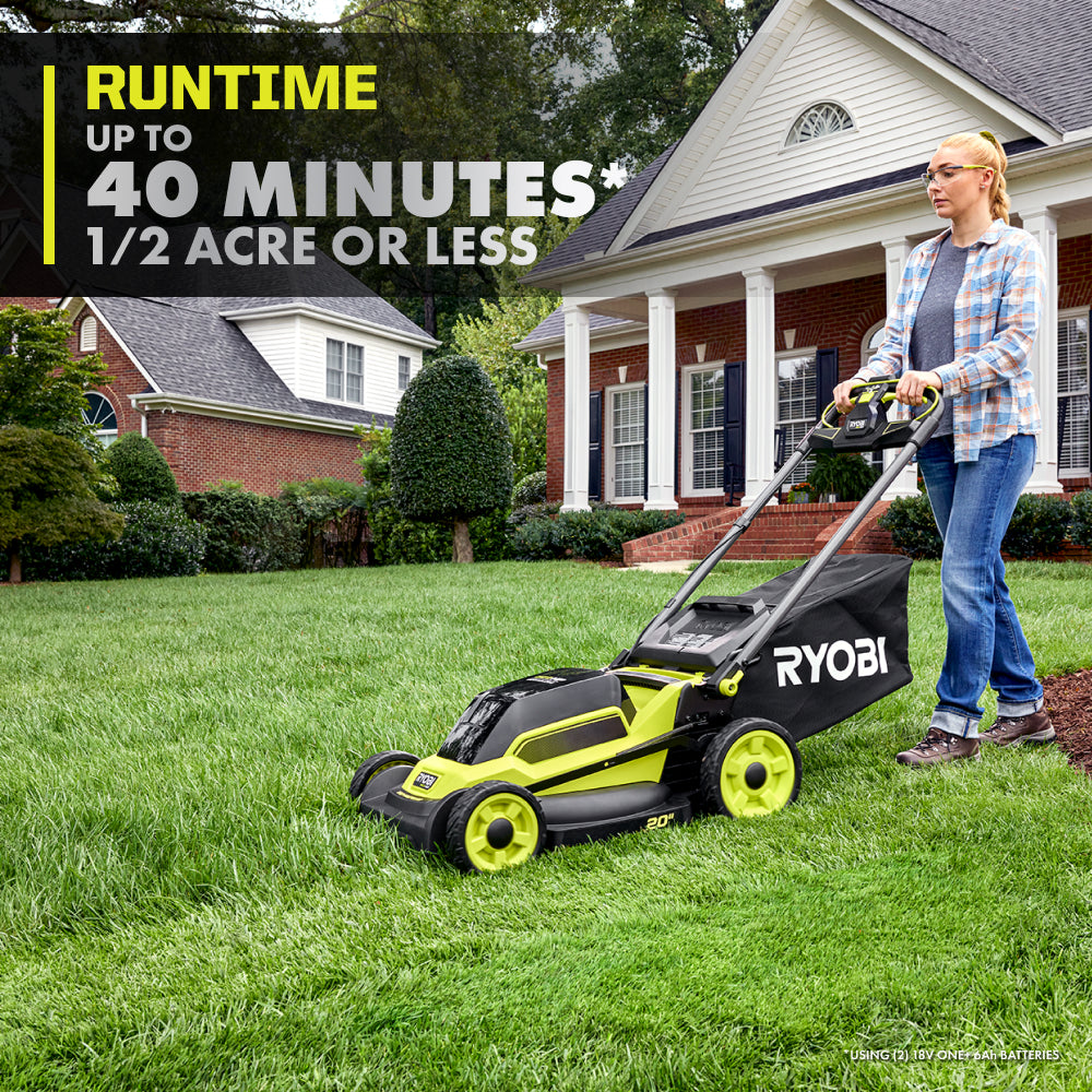 18V ONE+ HP BRUSHLESS 20" SELF-PROPELLED MOWER KIT RYOBI Tools