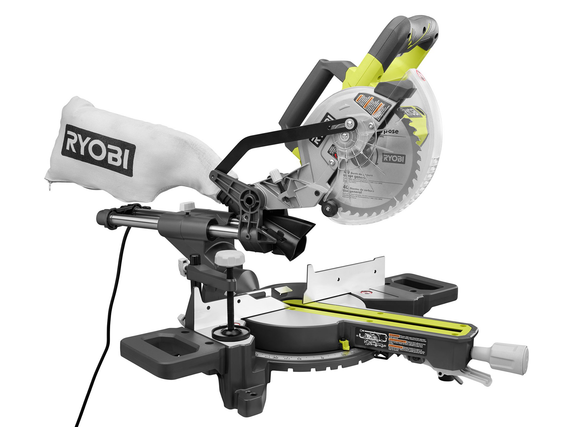 RYOBI 7-1/4 in. Compound Sliding Miter Saw image