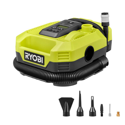 18V ONE+ DUAL FUNCTION DIGITAL INFLATOR/DEFLATOR RYOBI Tools