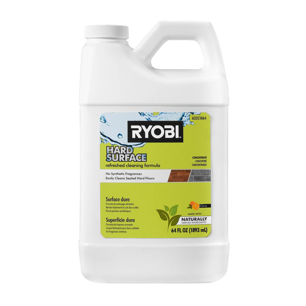 64 OZ. HARD SURFACE REFRESHED CONCENTRATED CLEANING FORMULA RYOBI Tools