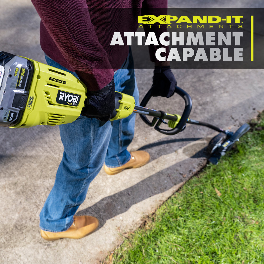 18V ONE+ HP 15” Attachment Capable String Trimmer Kit RYOBI Tools