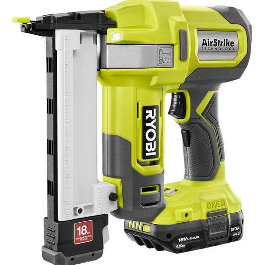 18V ONE+ AIRSTRIKE 18GA NARROW CROWN STAPLER KIT RYOBI Tools