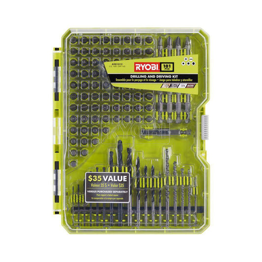 101PC DRILLING AND DRIVING KIT RYOBI Tools