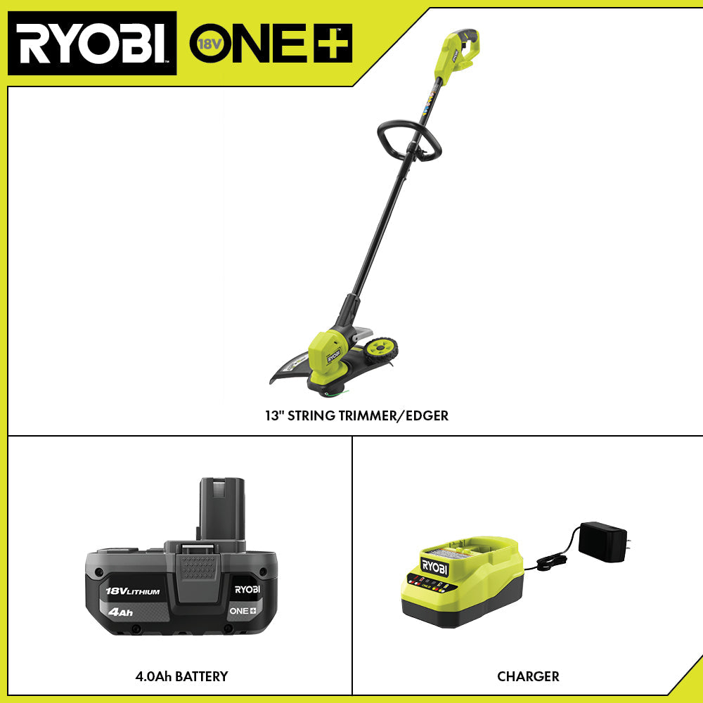 18V ONE+ 13" STRING TRIMMER/EDGER KIT Image 2