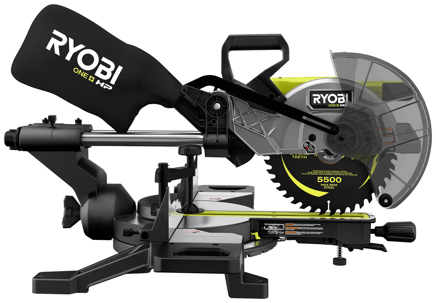 18V ONE+ HP BRUSHLESS 10" SLIDING COMPOUND MITER SAW KIT image